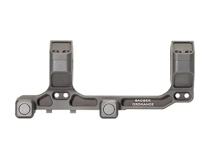 30mm 1.54" 0 MOA Modular Mount, Black