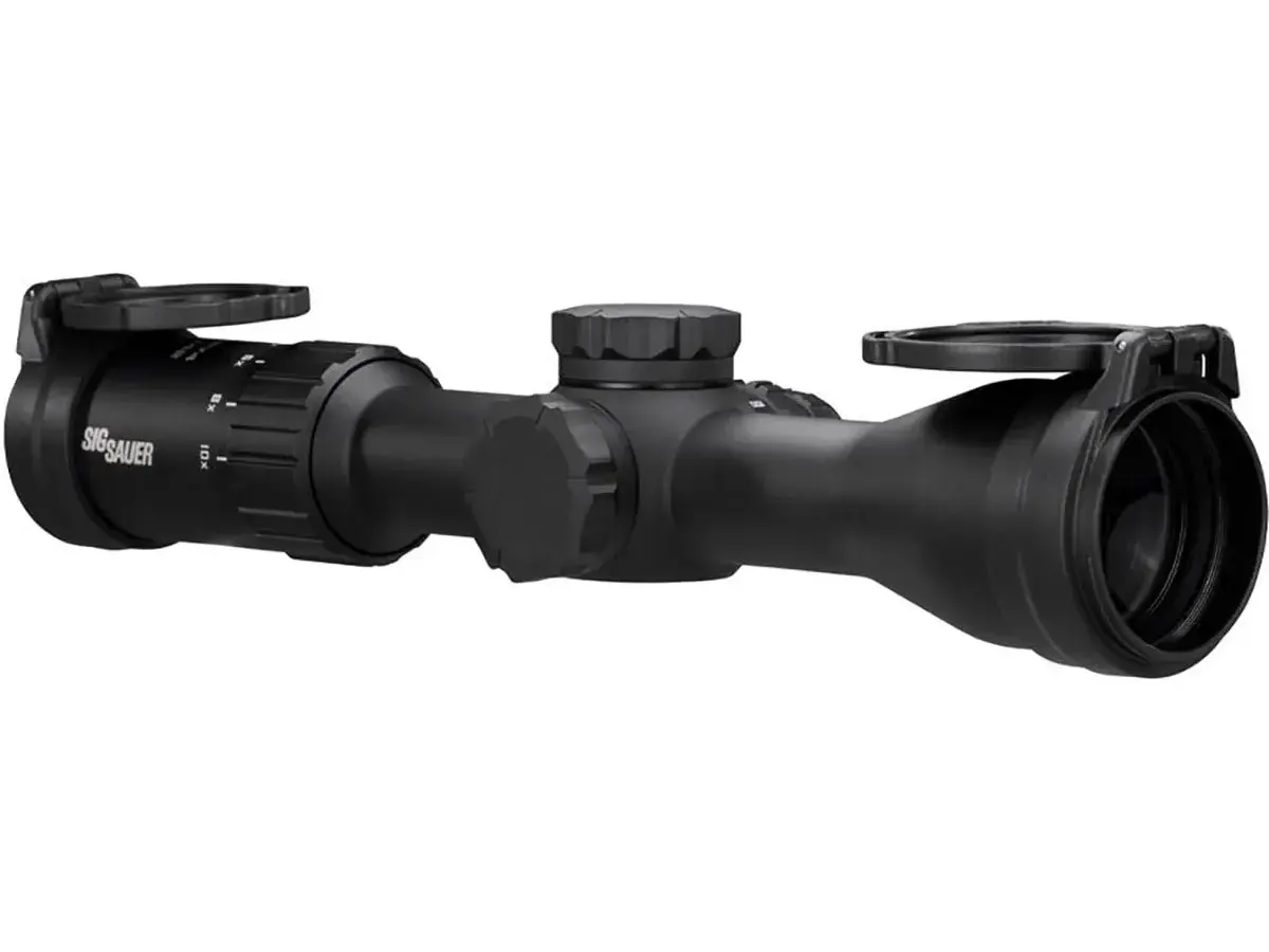 Whiskey4 2.5-10x42mm SFP Quadplex Reticle Black