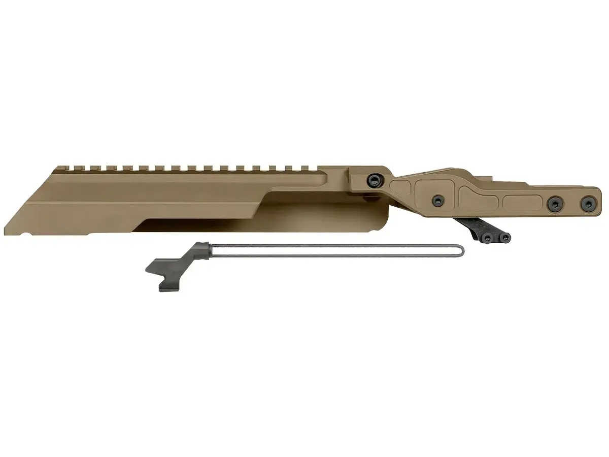 AK Alpha Series Railed Top Cover FDE