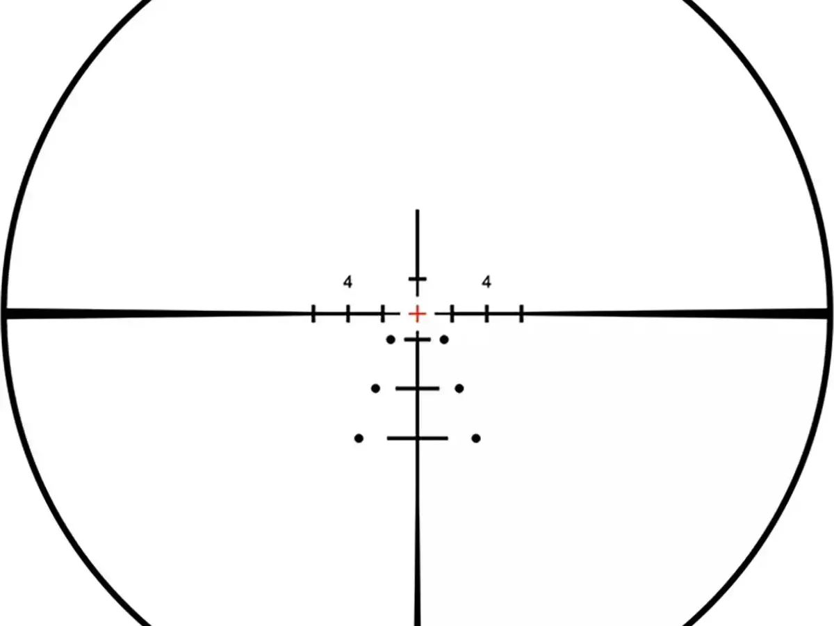 Fullfield 3-12x42mm SFP Ballistic E3 Reticle Black - photo 3