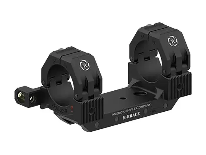 34mm 1.26" 10 MOA Scope Mount Black