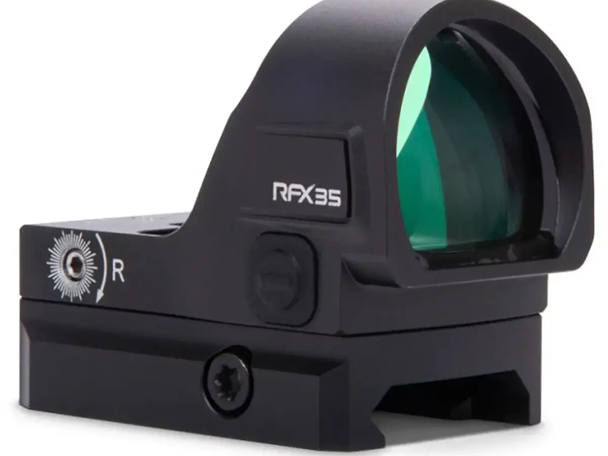 RFX35 1X22 Micro Green Dot Reflex Sight for RMR Black - photo 7