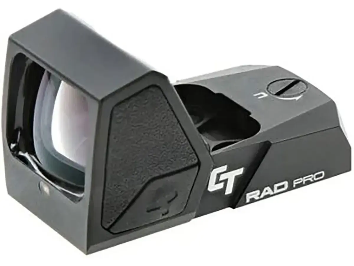 CT RAD PRO Rapid Aiming Dot 5 MOA Green Dot Reticle Black - photo 2