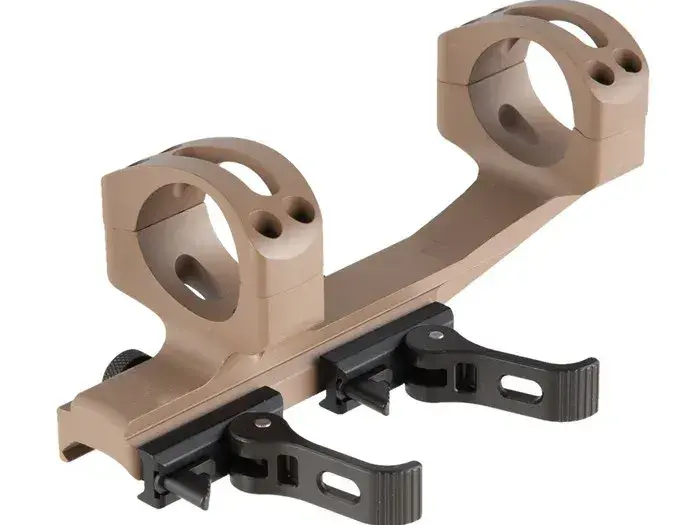 30mm Ultra High (1.435") 0 MOA QD Mount, Dark Earth