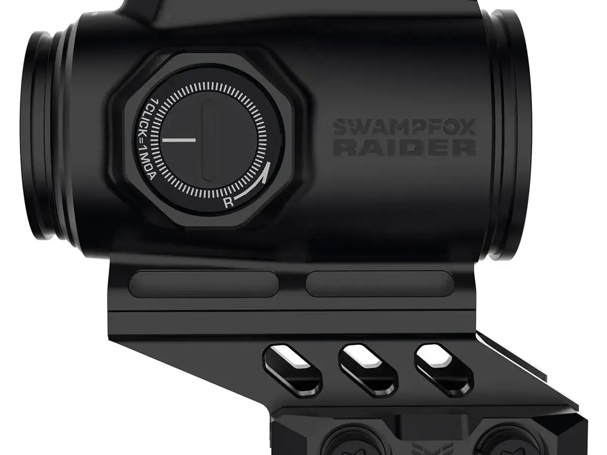 Raider 1x Green 6 MOA Reticle Micro Prism Sight Black - photo 3