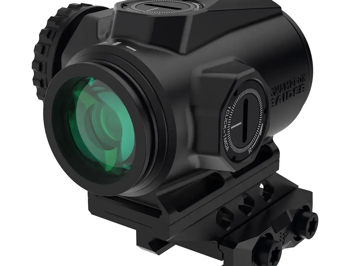 Raider 1x Green 6 MOA Reticle Micro Prism Sight Black - photo 5