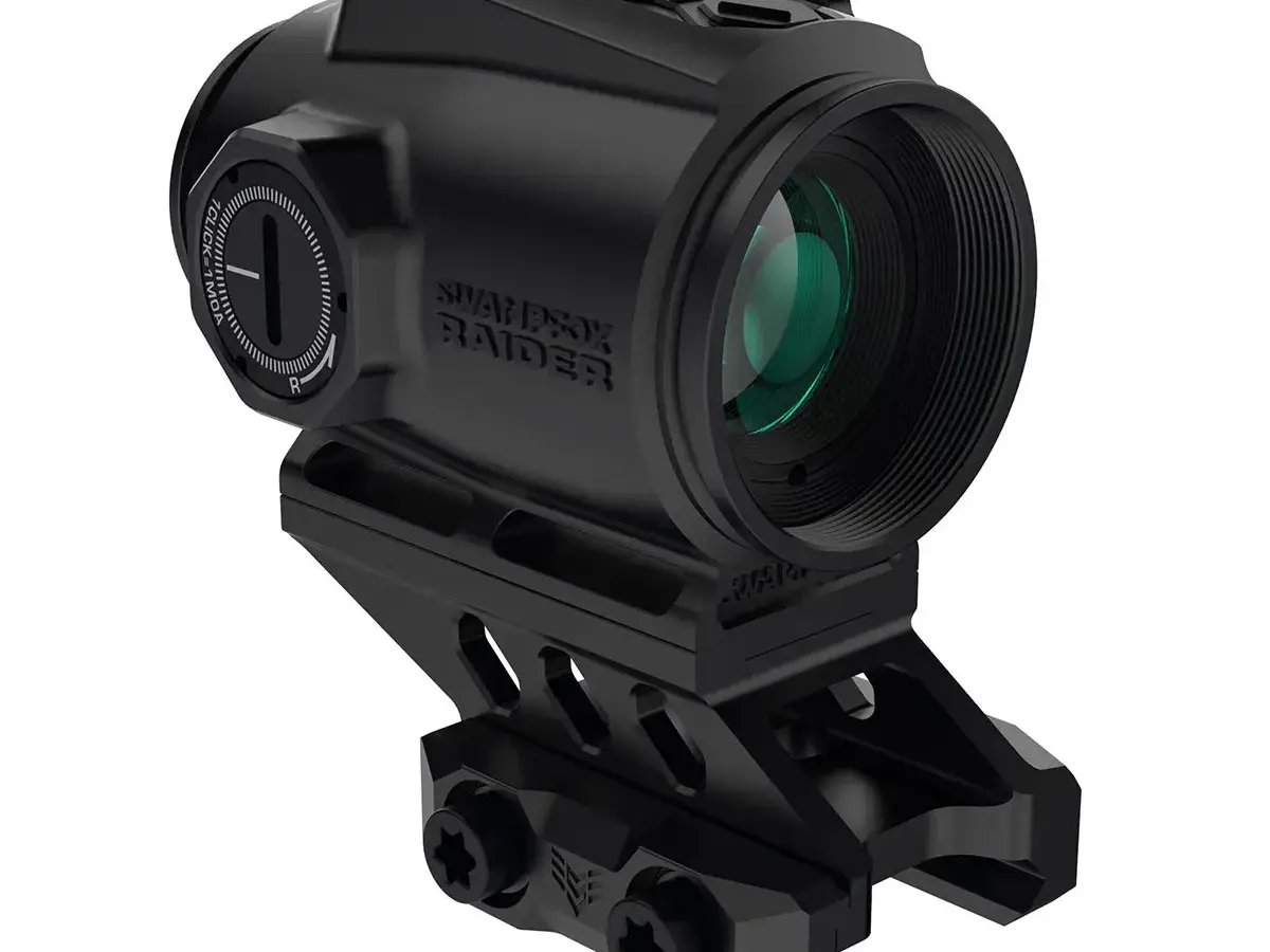 Raider 1x Green 6 MOA Reticle Micro Prism Sight Black - photo 7