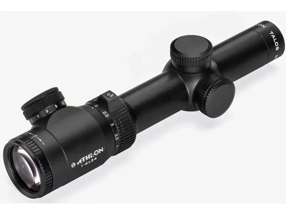 Talos BTR Gen2 1-4x24mm SFP Ill AHSR14 MIL Reticle Black