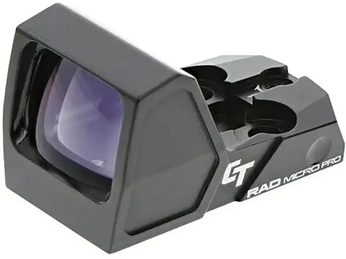 CT RAD MICRO PRO Rapid Aiming Dot 5MOA Green Dot Reticle BLK - photo 2