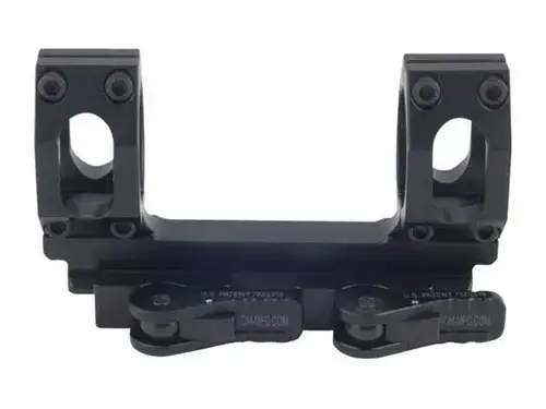 30mm 0 MOA Scope Mount, Black - photo 2