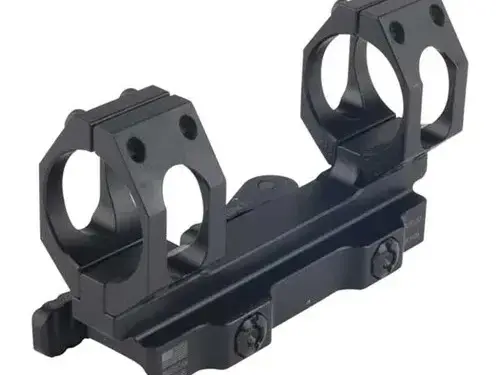 30mm 0 MOA Scope Mount, Black - photo 4