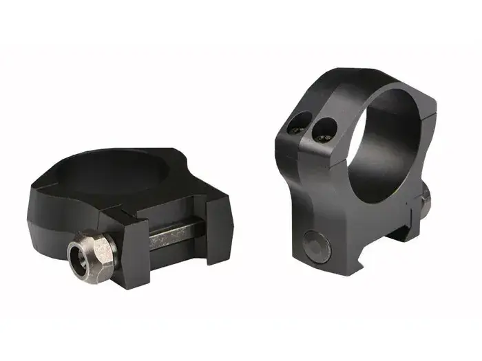 1" Low (0.775") Rings, Black
