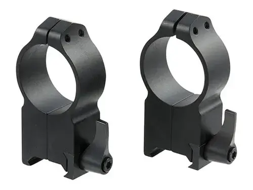 30mm Ultra High (0.85") QD Rings Black