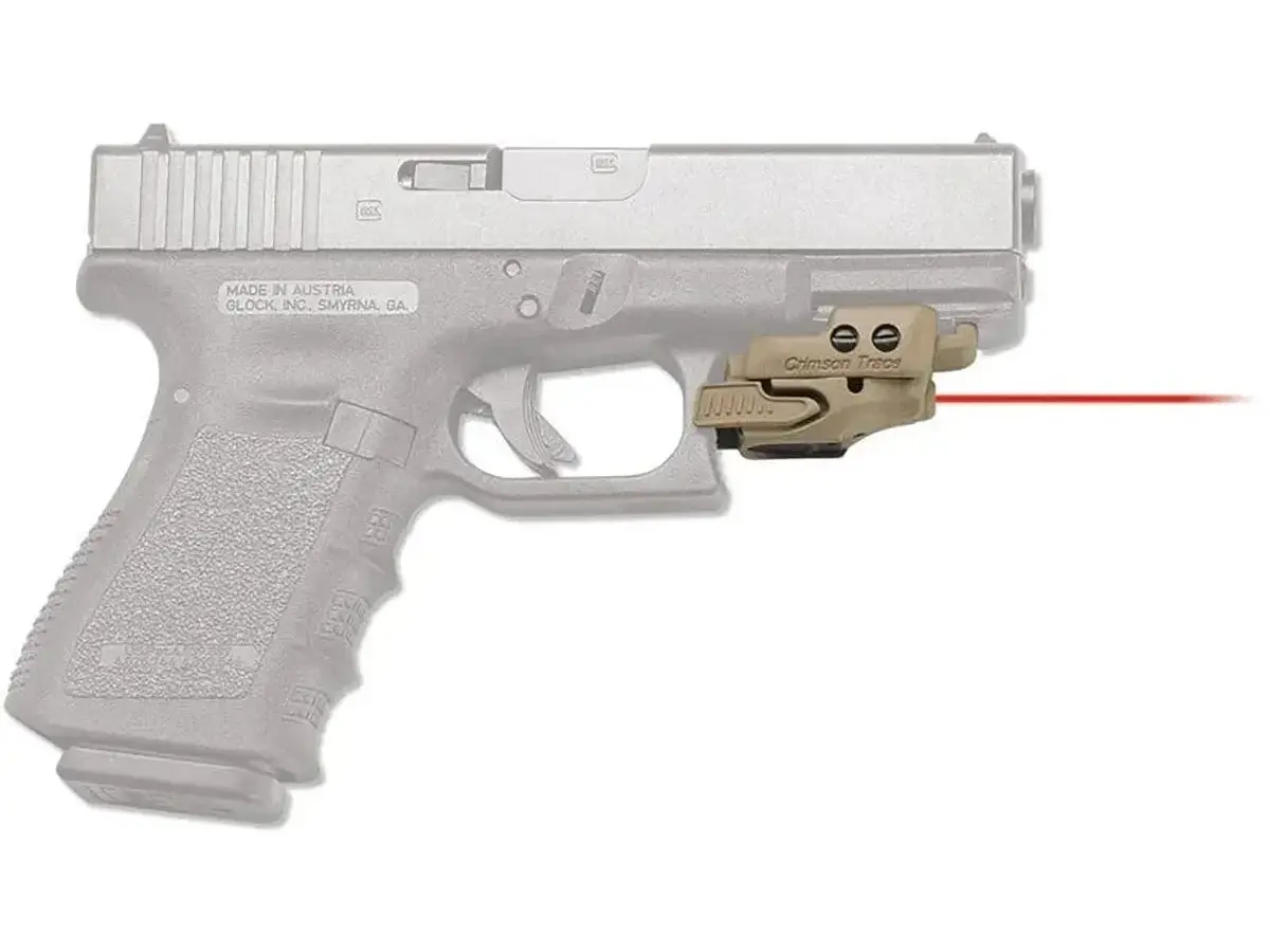 CMR-201 Railmaster Universal Red Laser for Firearms Tan