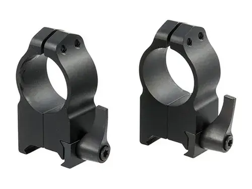 1" Extra High (0.65") QD Rings Black - photo 3
