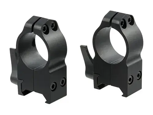 1" Extra High (0.65") QD Rings Black - photo 4
