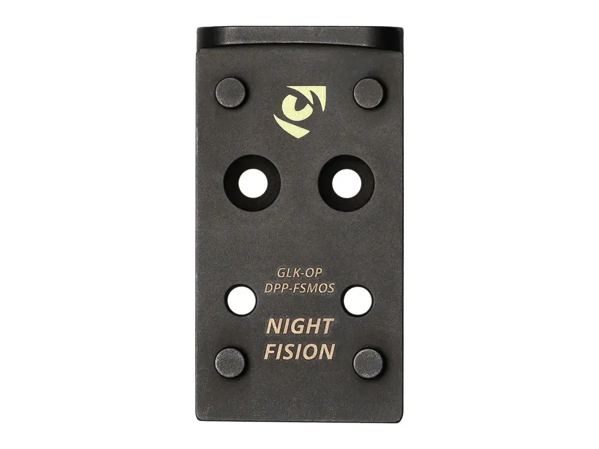 Opt Plate DPP/Romeo Pro w/Trit Front Sight for Glock FS MOS - photo 3