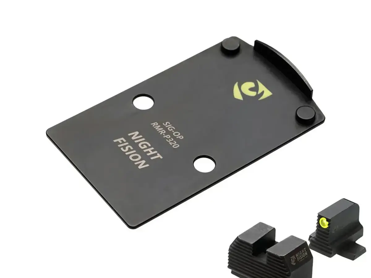 Optic Plate RMR/507c w/Tritium Front Sight for Sig P320 - photo 6