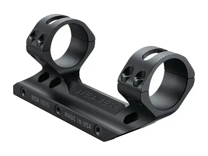 Premium 30mm Fixed MSR Optics Mount Black