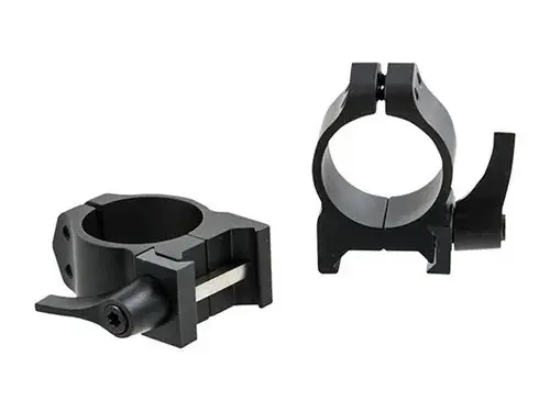 1" Low (0.25") QD Rings Black - photo 2