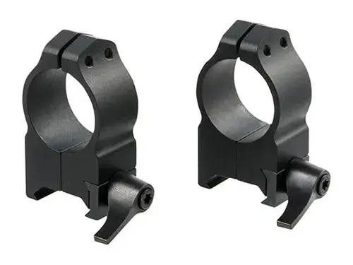 1" High (.525") QD Rings Black