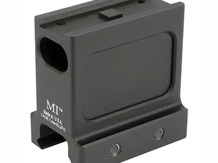 T1/T2 Red Dot Optic Mount NV Height Black