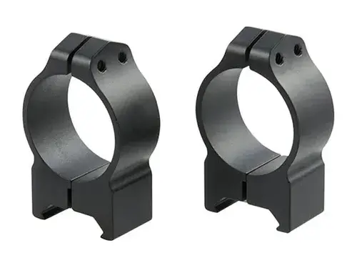 30mm Medium (0.965") Fixed Rings, Black