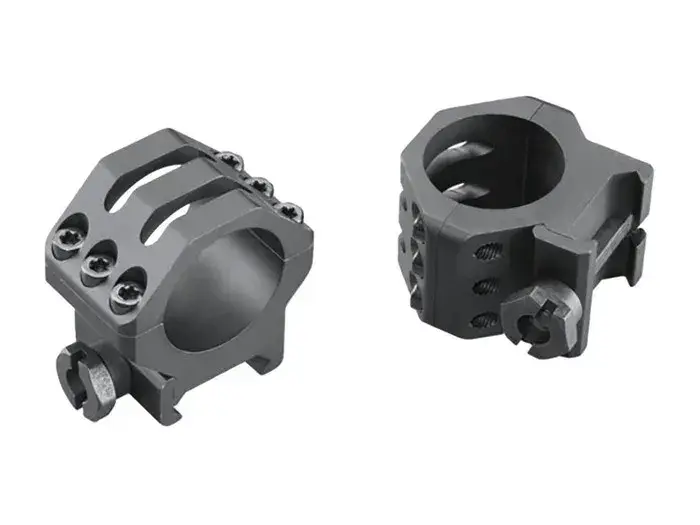 30mm Six-Hole Picatinny Rings, X-High