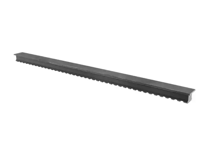 7075 Aluminum Picatinny Rail Blank Black 16