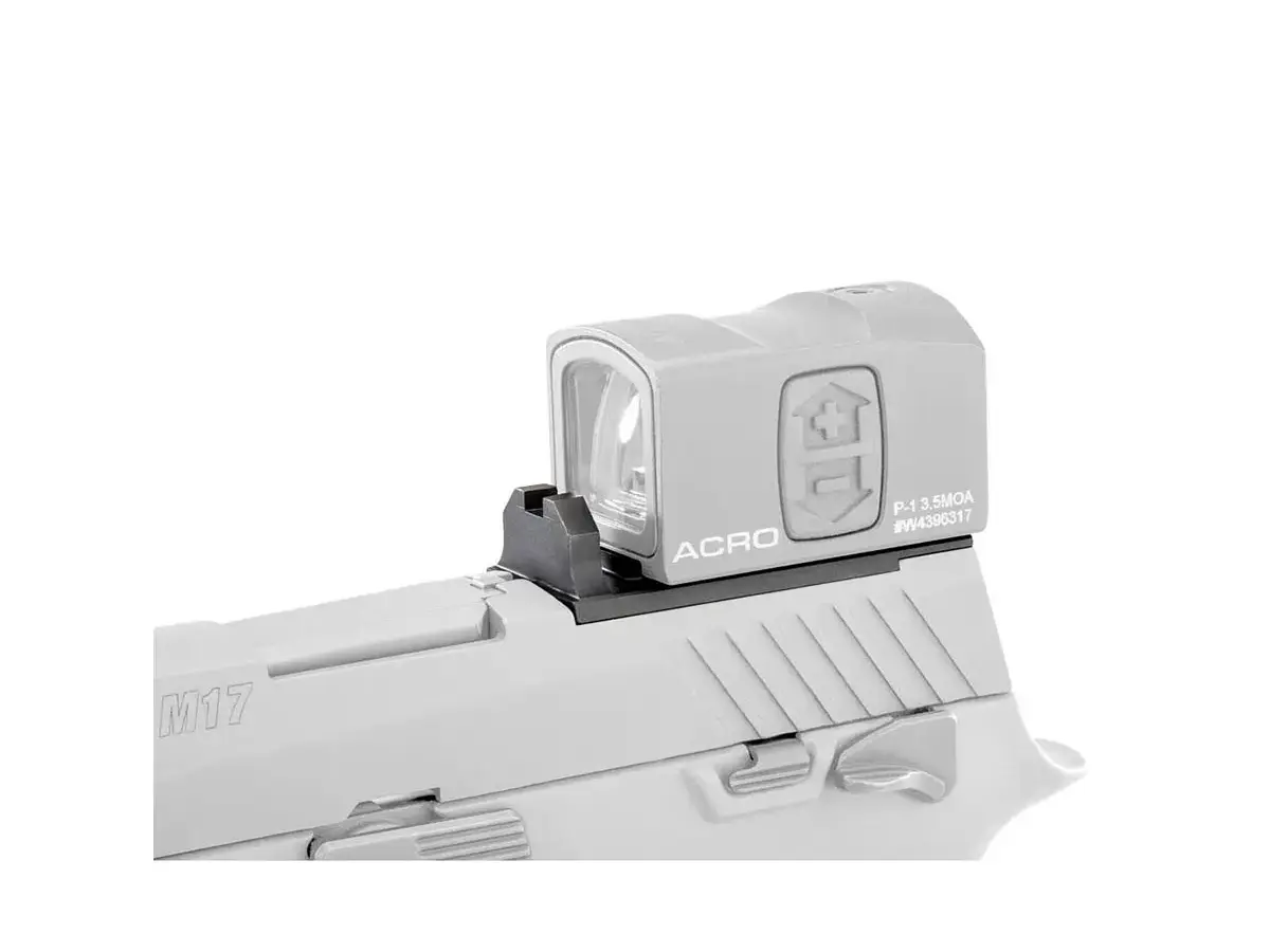 Acro & MPS Optic Mount W/Pro Slide Cut For Sig P320 Black - photo 4