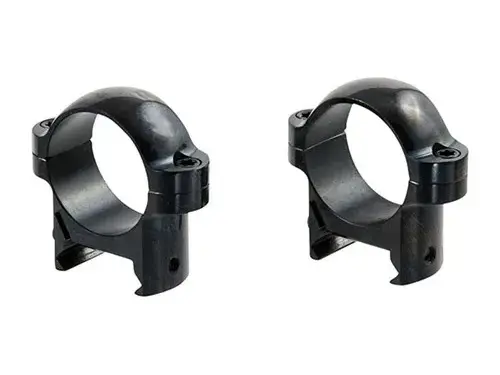 Zee Rings 1" Low Steel Rings Gloss Black - photo 2