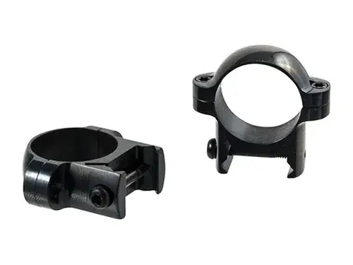 Zee Rings 1" Low Steel Rings Gloss Black - photo 3