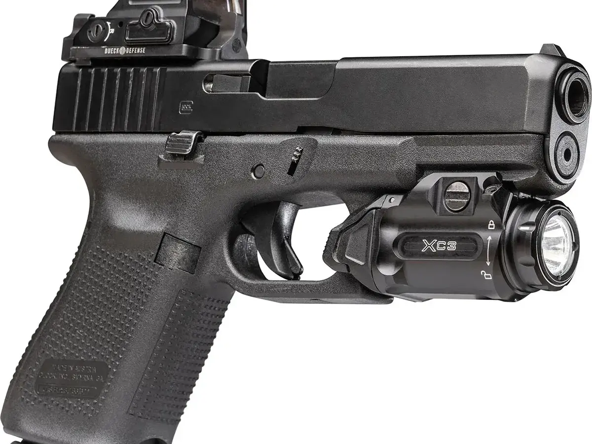 XC3 WeaponLight For Compact Handgun With Rail Mount Black - photo 4