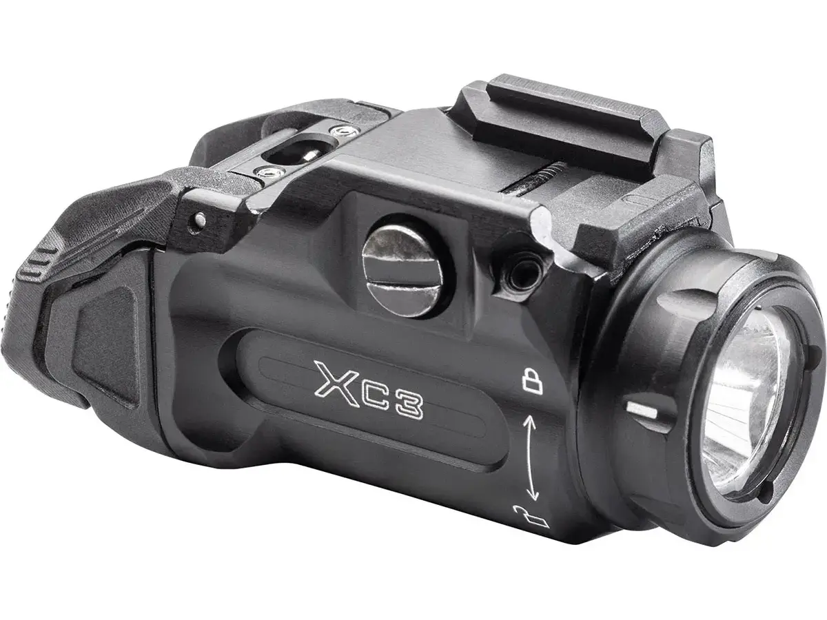 XC3 WeaponLight For Compact Handgun With Rail Mount Black - photo 5
