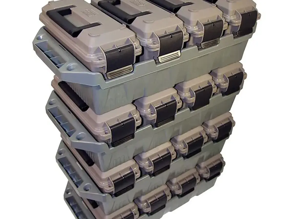 Ammo Crate 4-Can 30 Cal Polymer Dark Earth/Army Green - photo 3