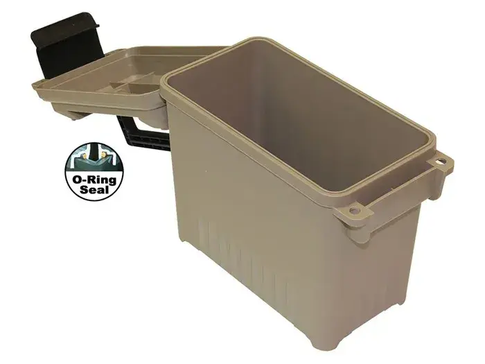 Ammo Crate 5-Can Multi-Cal Mini Polymer Dark Earth/Army Grn - photo 3