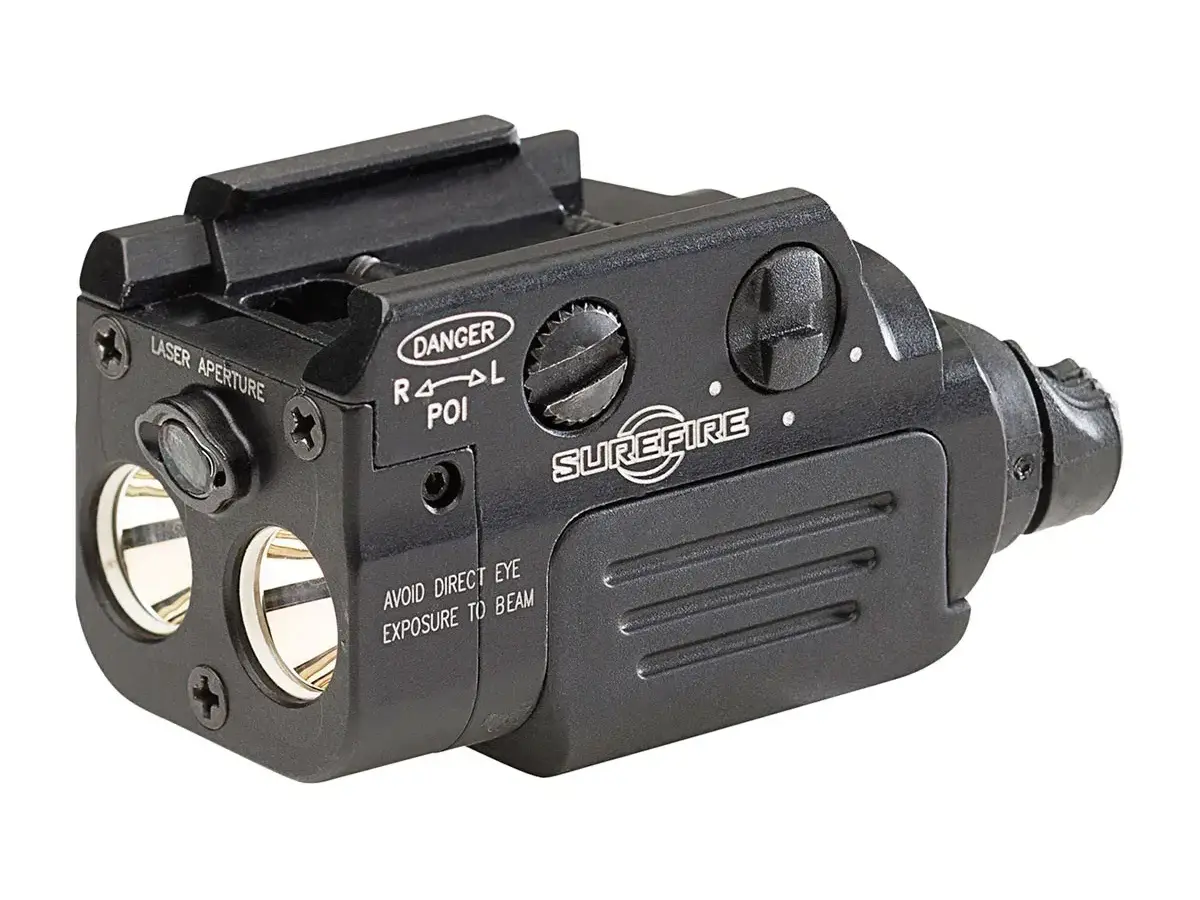 XR2-A-RD Ultra-Compact Handgun Light + Red Laser Black