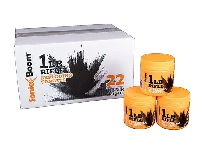 1 Pound Exploding Rifle Target 22 Pack