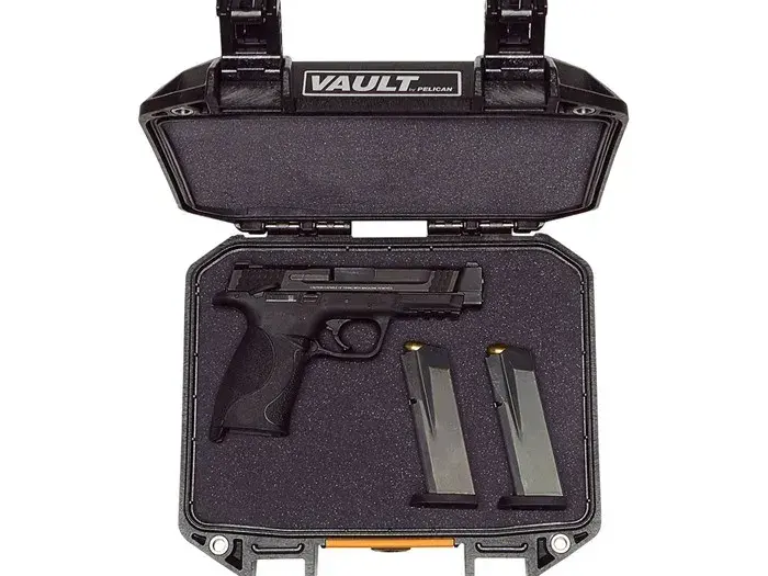 V100 Vault Small Pistol Case Black - photo 3