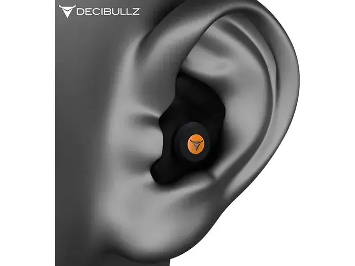 Custom Molded Percussive Shooting Earplug,  Black - photo 2