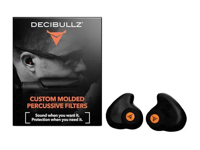 Custom Molded Percussive Shooting Earplug,  Black - photo 4