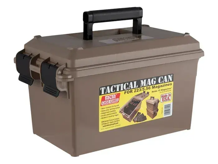 Tactical Mag Can AR15 (30 Rd) 223/5.56 Cal 15-Mag Polymer Ta - photo 3