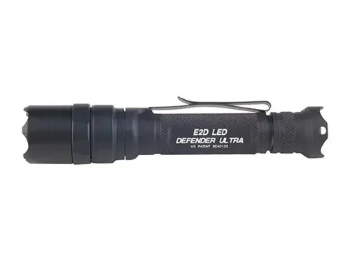 LED Flashlight W/Strike Bevel 1,000-Lumen Aluminum Black