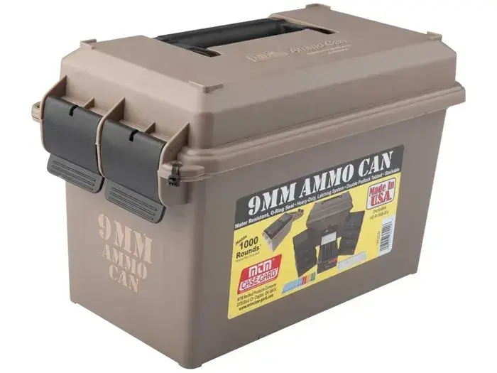 Ammo Can Combo Pack 9mm Luger 1000 Round Polymer Tan - photo 2