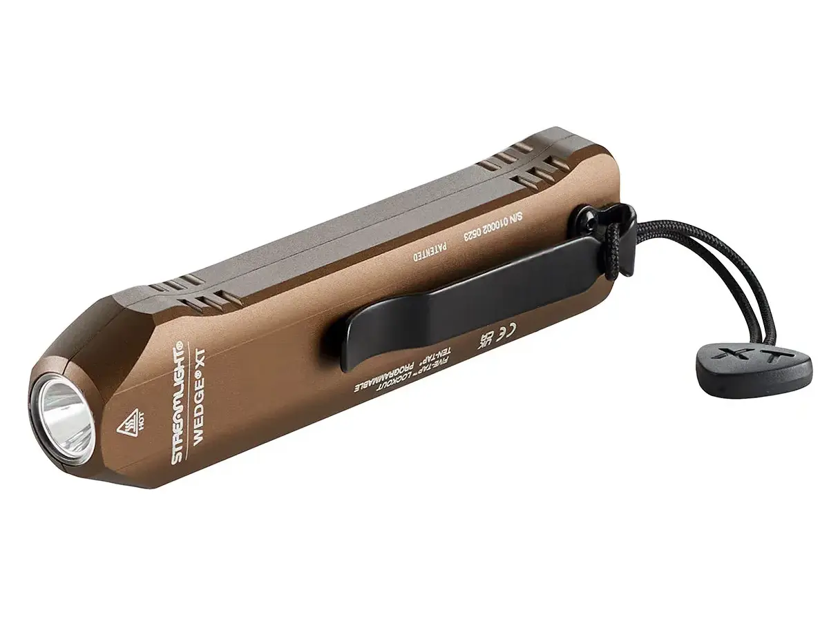 Wedge XT USB-C Rechargeable EDC Carry Flashlight Coyote - photo 2