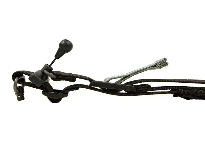 Vickers Padded 2-To-1 Red Swivel Sling-Black