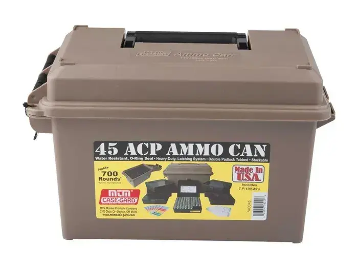 Ammo Can 45ACP Polymer Tan - photo 2