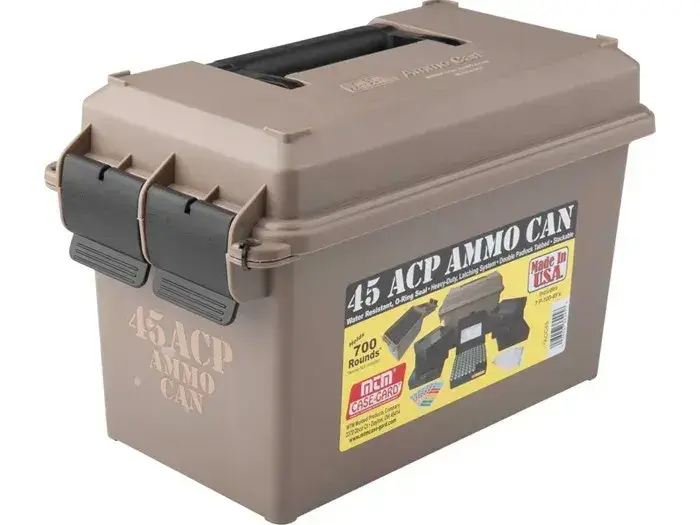 Ammo Can 45ACP Polymer Tan - photo 3