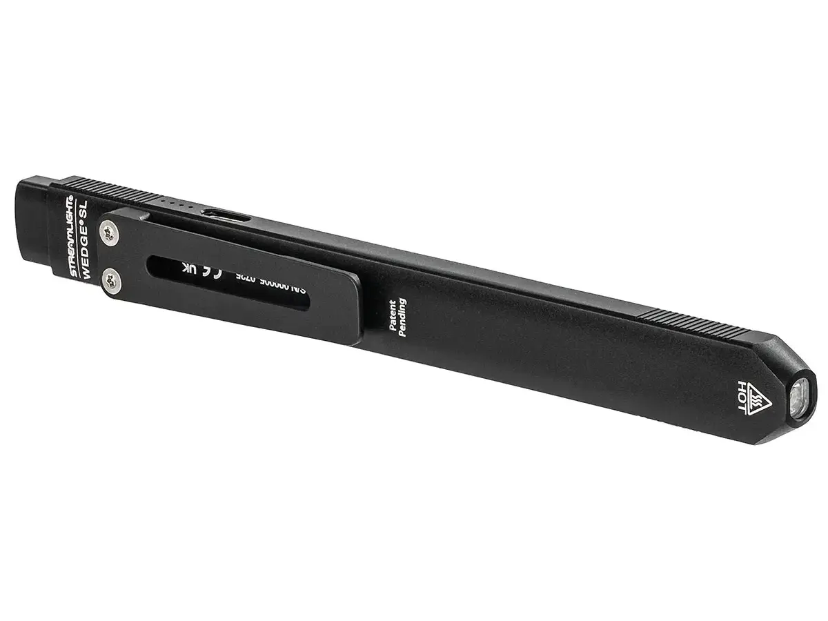 Wedge SL Ultra-Thin EDC Inspection Flashlight Black