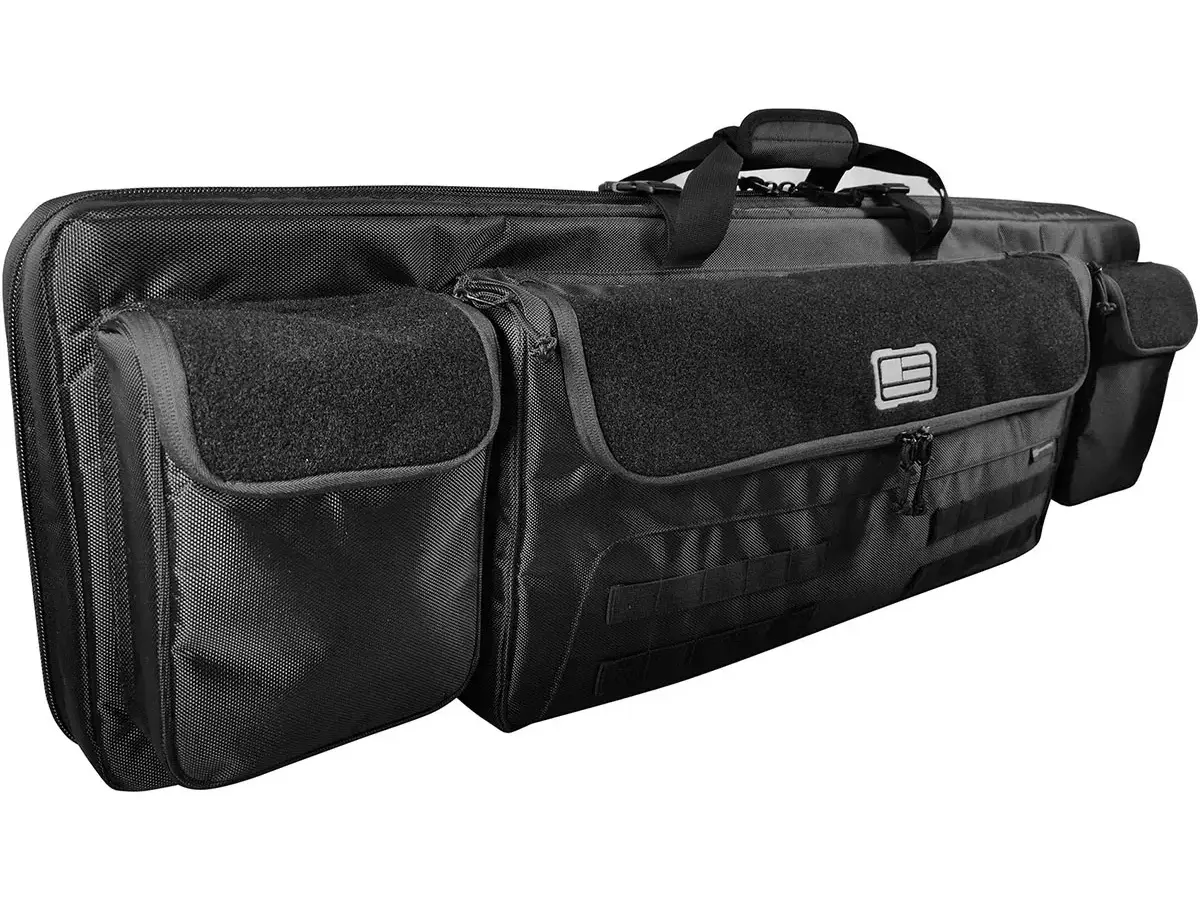 1680D Tactical Double 42" Rifle Case Black - photo 5